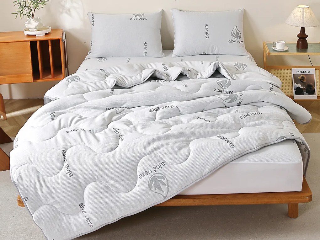 XPOSE® Aloe vera prikrývka Premium 200x220 cm