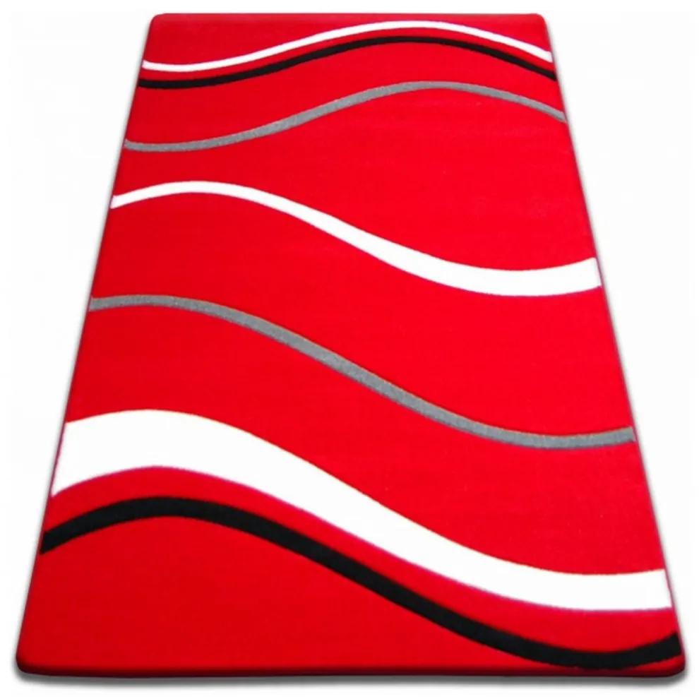 Kusový koberec Tiga červený, Velikosti 240x330cm