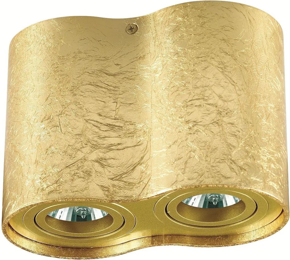 Stropná lampa NERO 2L GOLD C1234-2L GOLD