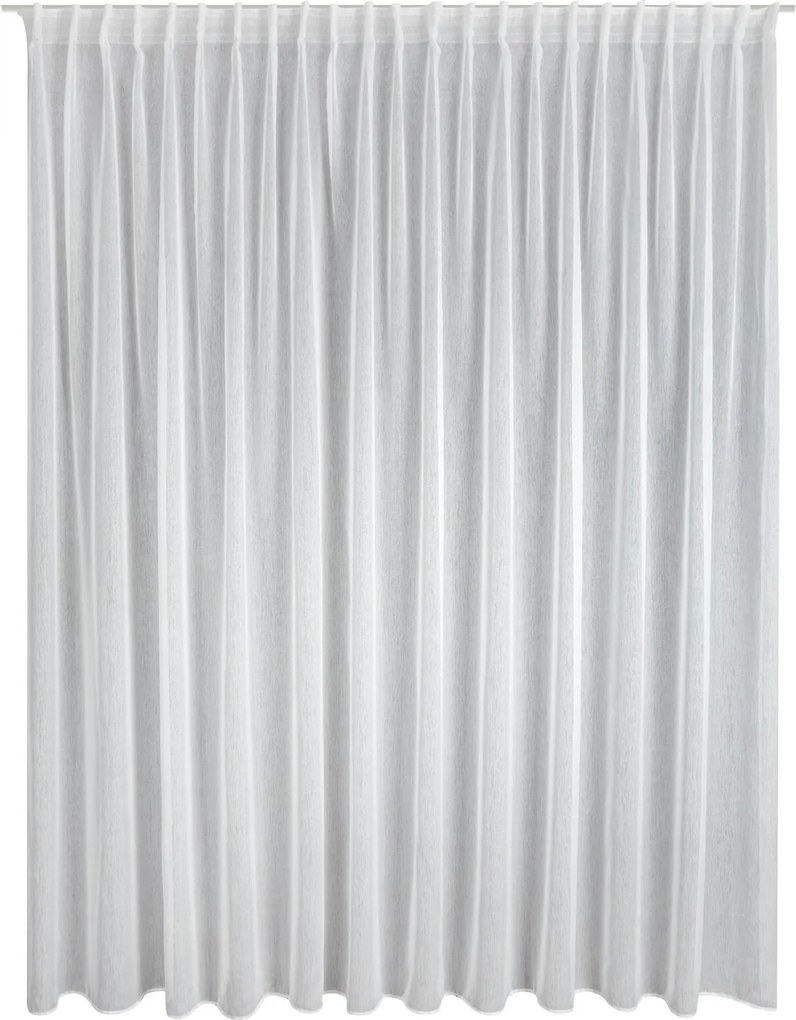ZÁCLONA NA PÁSKE BELISSA 400X300 CM BIELA