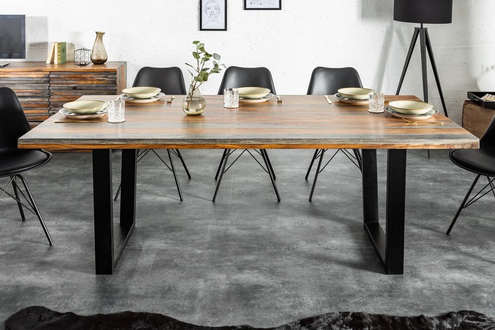 Jedálenský stôl 41070 180x100cm Masív drevo Palisander