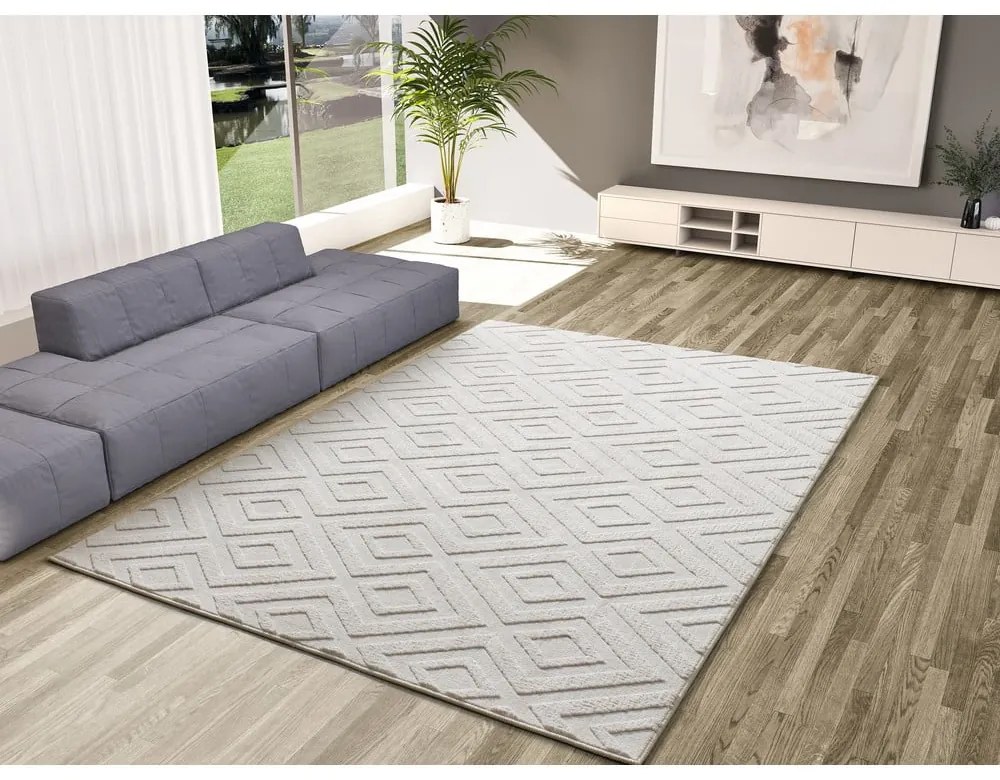 Krémovobiely koberec 160x230 cm Estilo – Universal