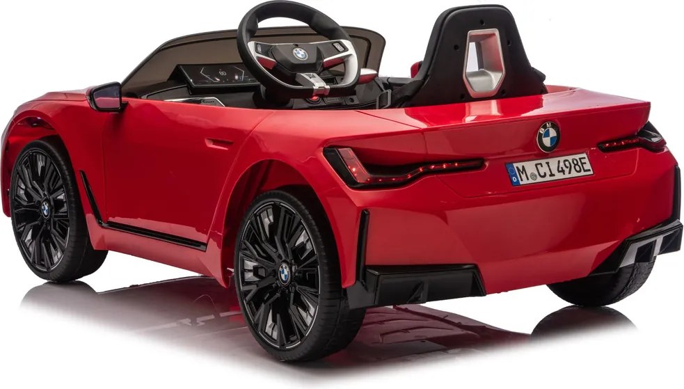 LEAN CARS Elektrické autíčko BMW i4 4x4 JE1009 červené