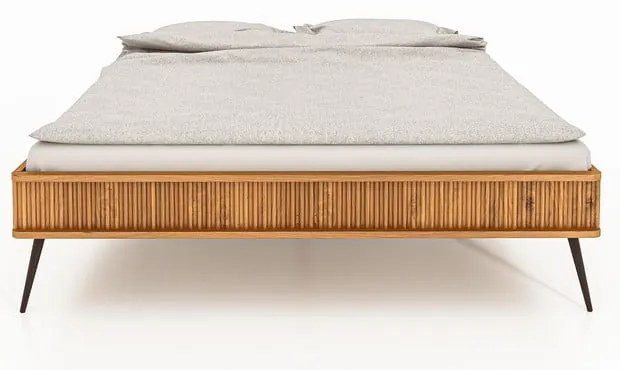 Dvojlôžková posteľ z dubového dreva 160x200 cm Kula - The Beds