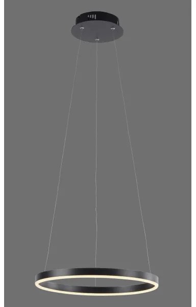 Leuchten Direkt 15393-13-LED Stmievateľný luster na lanku RITUS LED/20W/230V čierna