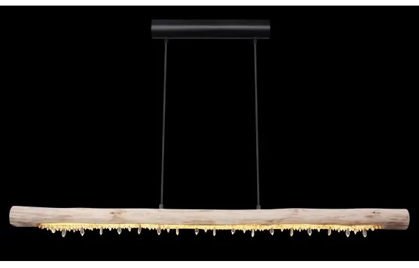 Globo 15354-20-LED Stmievateľný závesný luster na lanku FELICITAS LED/25W/230V béžová