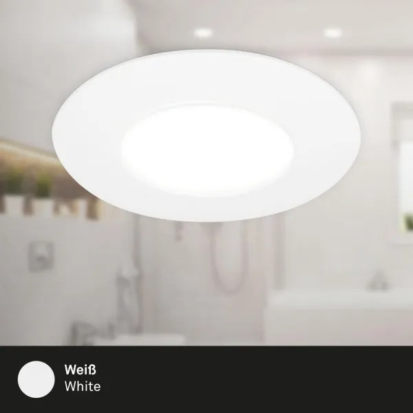 Briloner 7598036 -SADA 3x LED Koupelnové podh. svítidlo LED/4,9W/230V IP44 biela