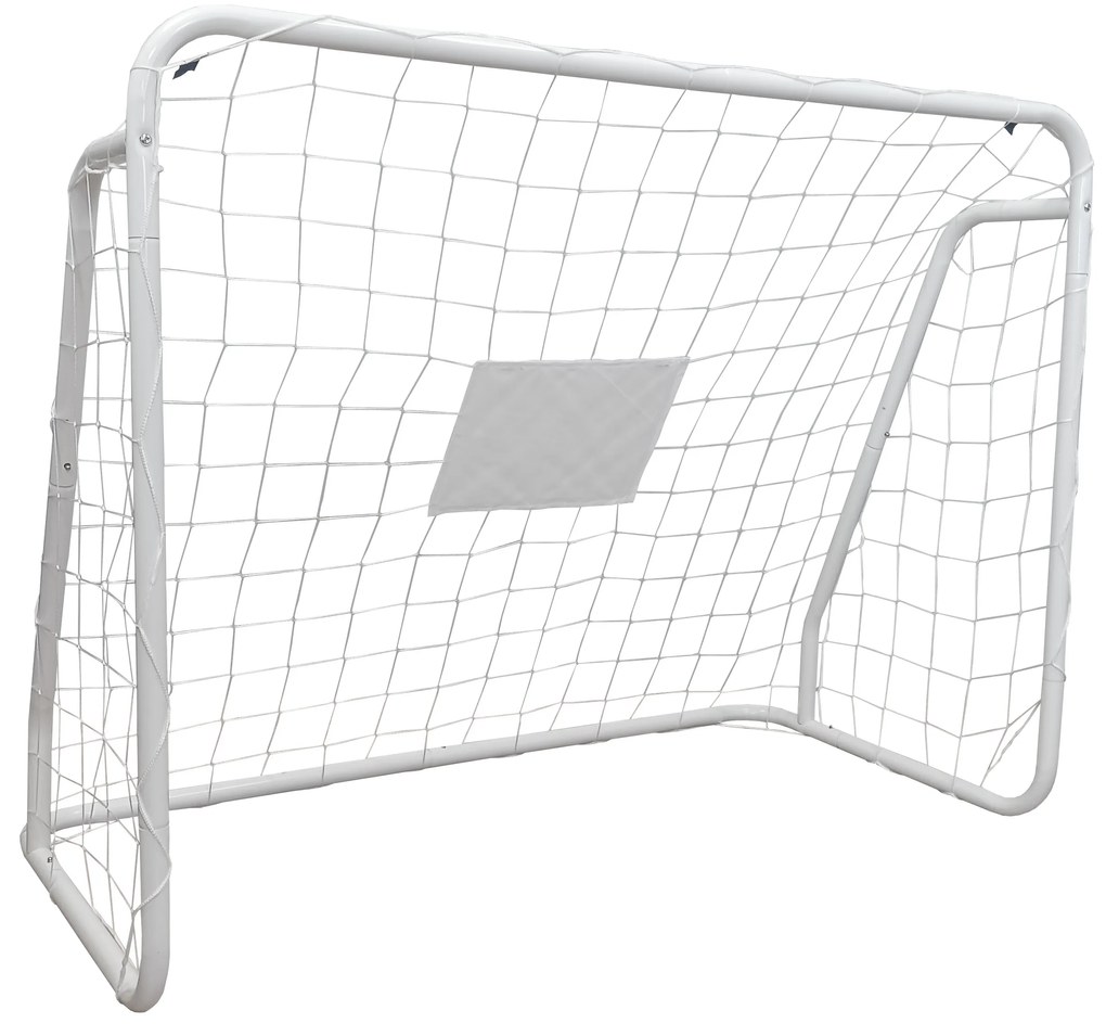 TRENDIE Zostava 2 futbalových bránok 124x96 cm