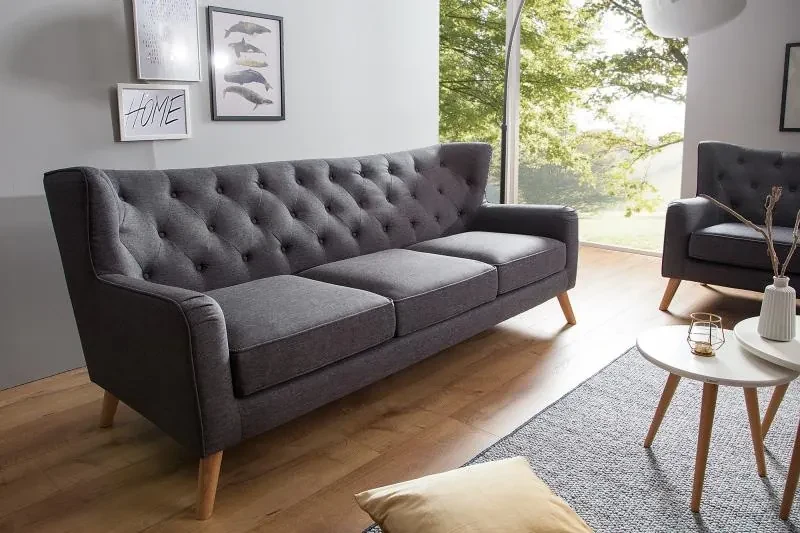Sedačka Hygge 210cm- antracit