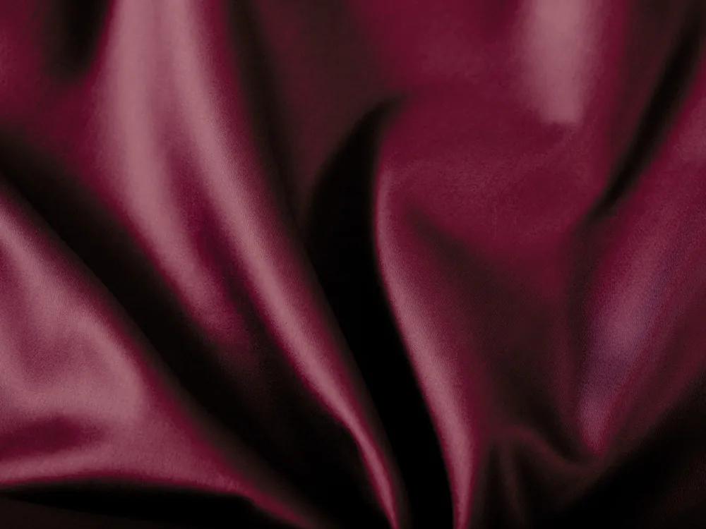 Biante Bavlnená saténová obliečka na vankúš ST-004 Vínová 35 x 45 cm