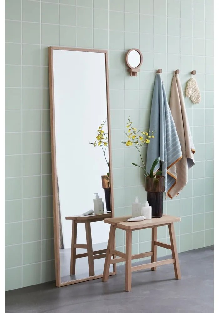 Stojacie zrkadlo s dreveným rámom 52x167 cm Glimpse – Hübsch