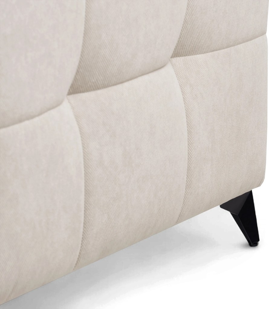 Rohová sedačka Nardo L s rozkladom ľavostranná - béžový plyš Pretty 03