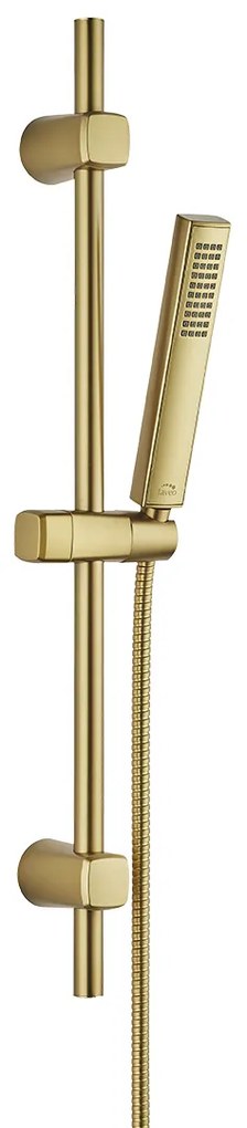 Laveo Pola, sprchový stĺp 70cm s ručnou sprchovou hlavicou, 1-funkcia, zlatá matná, LAV-NAP_G1AB
