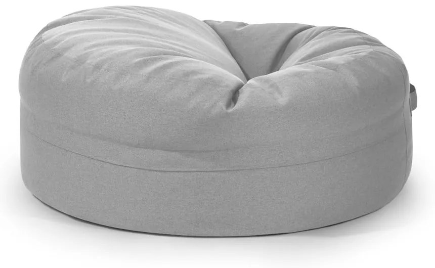 Svetlosivý sedací vak Roll 135 – SLOWDOWN