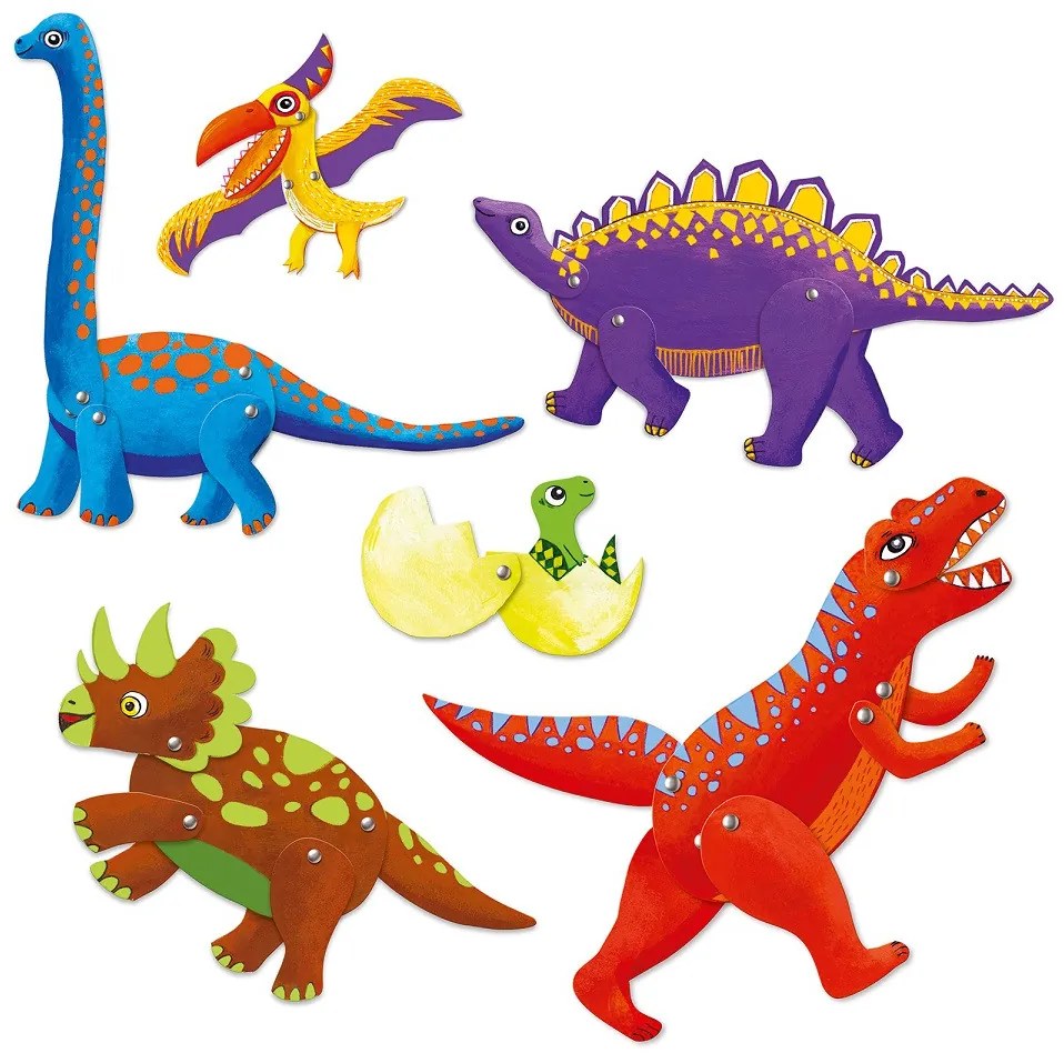 Pohyblivé figúrky – Dinosaury