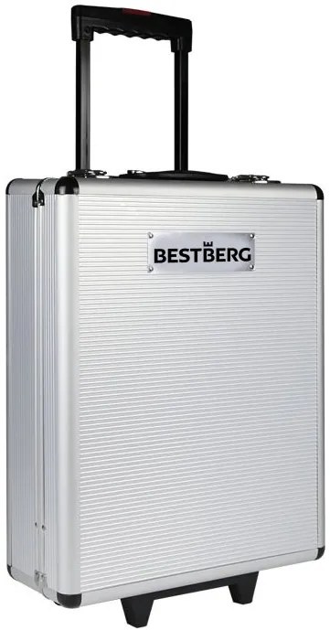 Hliníkový kufor na náradie BestBerg BBTB-1200 / 4 sady / 1200 ks