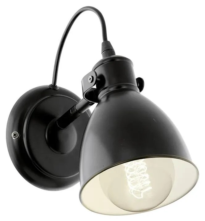 Eglo 49468 - Nástenné svietidlo PRIDDY 1xE27/40W/230V