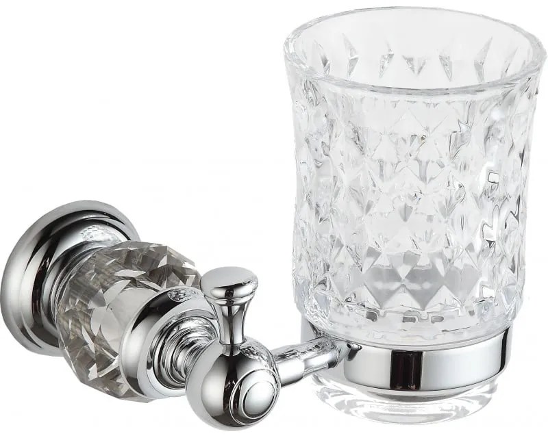 Mexen príslušenstvo, ESTELA držiak na kefku, chrómová, 7011538-00