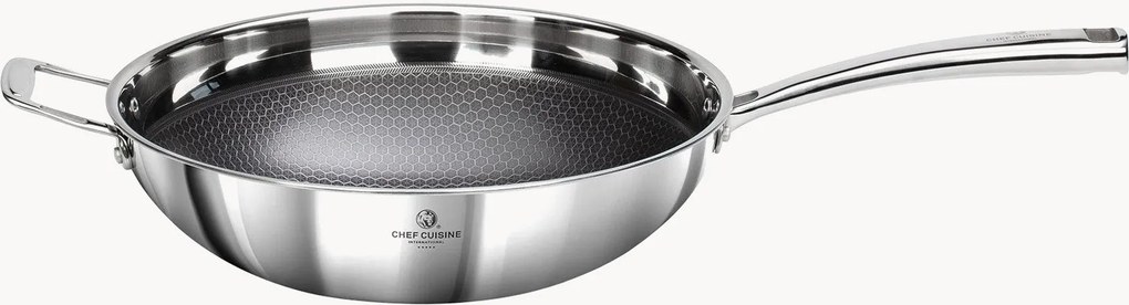 Nepriľnavá panvica wok's bočnou rukoväťou Ceramica