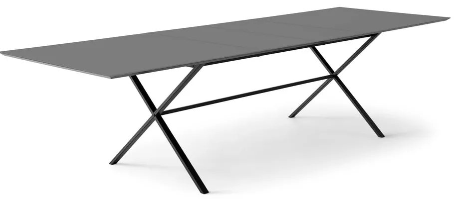 Antracitový rozkladací jedálenský stôl 90x165 cm Meza – Hammel Furniture