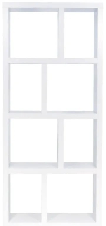 Biela knižnica 70x159 cm Berlin – TemaHome