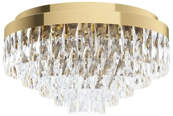 Eglo 39457 - Stropné svietidlo VALPARAISO 8xE14/40W/230V zlatá