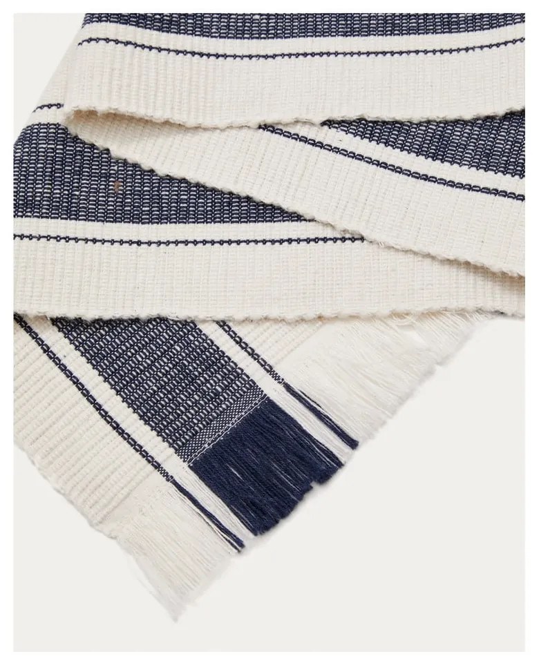 Bavlnený behúň a obrúsky v súprave 3 ks 50x150 cm Sonima – Kave Home