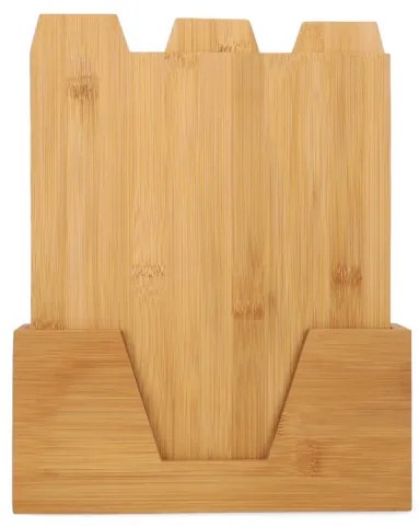 Sada troch dosiek na krájanie BAMBOU hnedé ALL 816432