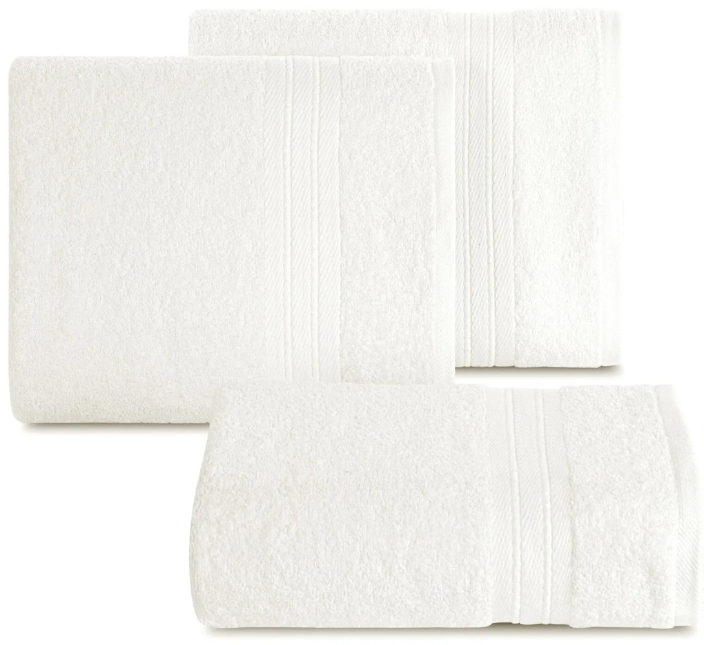 BAVLNENÝ UTERÁK KAYA 50X90 CM KRÉMOVÁ