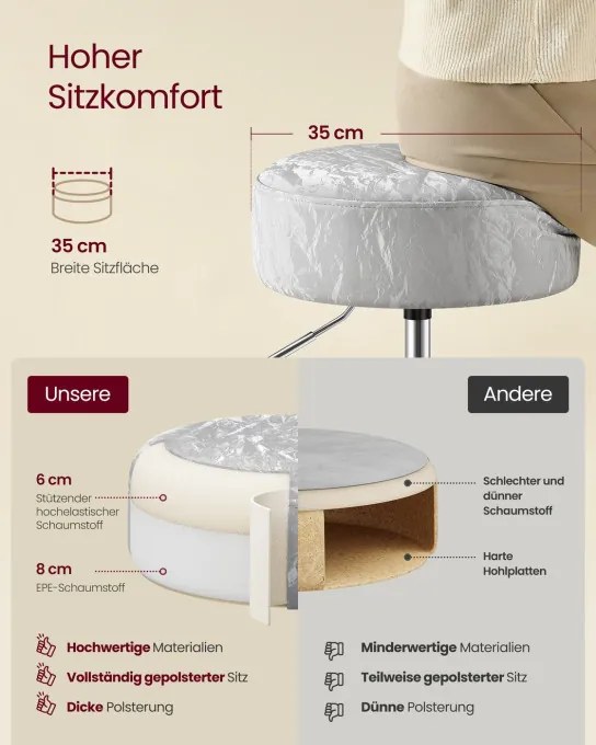 Taburetka LJB120GD01