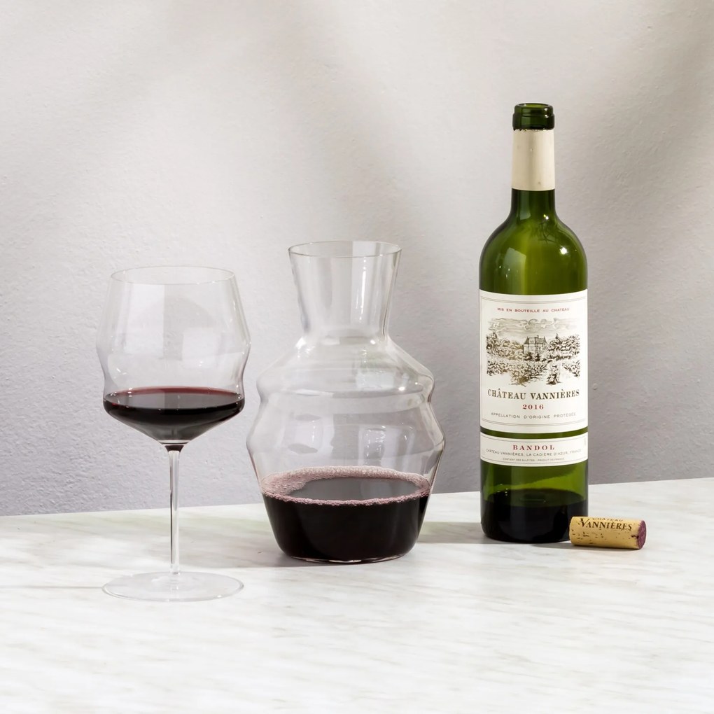 Květná 1794 ručne fúkaný dekantér Kalyke 1500 ml