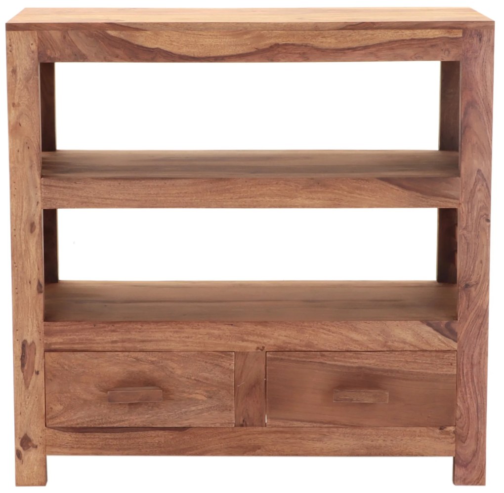 furniture-nabytek.cz - Knižnica masív 90x30x90 z dreva palisander