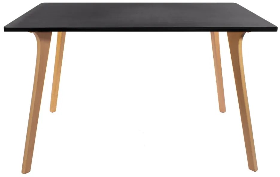 TRENDIE Jedálenský stôl BENY 120x80 čierny