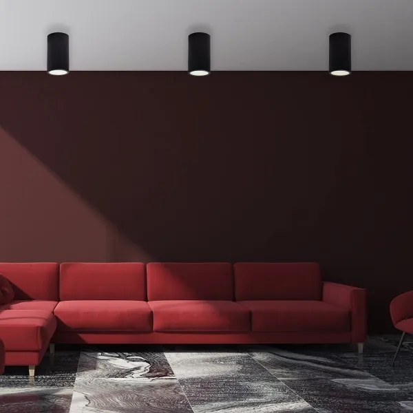 Bodové svietidlo CLEO 1xE27/24W/230V čierna