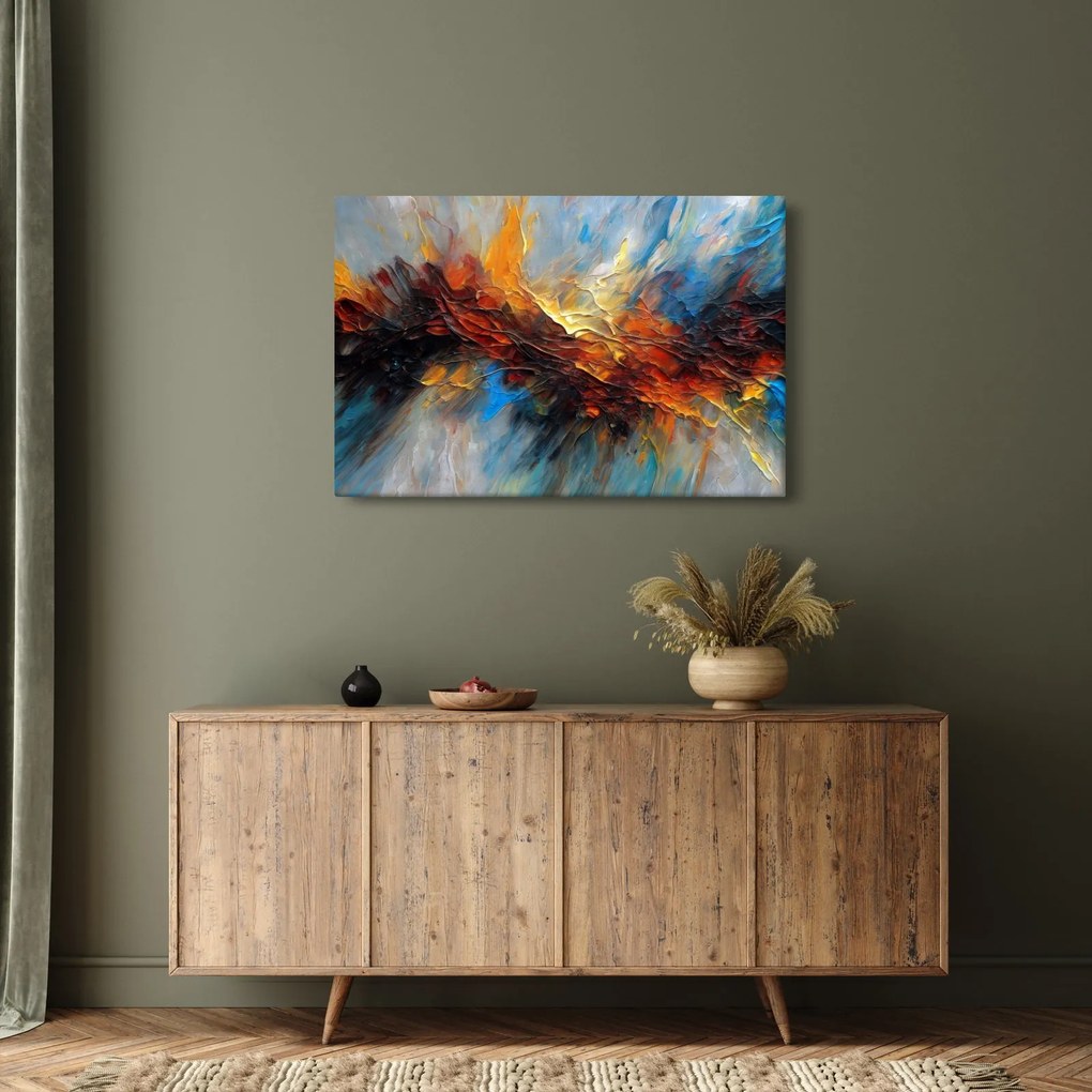 Obraz - Farebná textúra (90x60 cm)