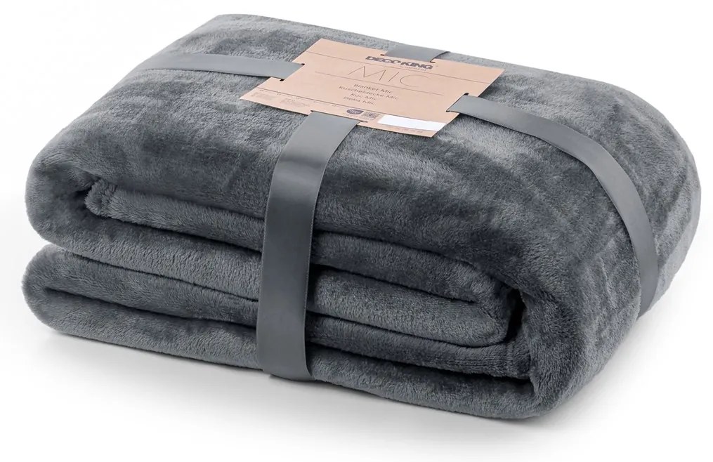 DecoKing Deka z mikrovlákna MIC 150/220x200 cm Rozměr: 150x200 cm, Barva: INDIGO