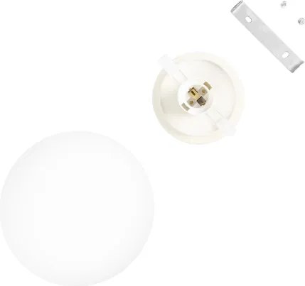 Stropné svietidlo MOONLIGHT 1xE27/15W/230V, priemer 16 cm, krémové