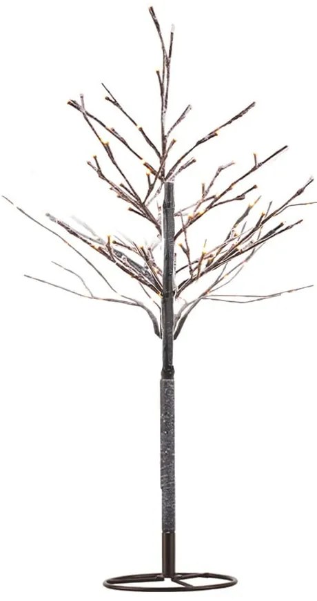 Hnedá exteriérová svetelná dekorácia ø 30 cm Alex – Sirius