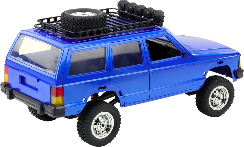 LEAN Toys Terénne auto MN78 RC 4x4 na diaľkové ovládanie modré 1:12