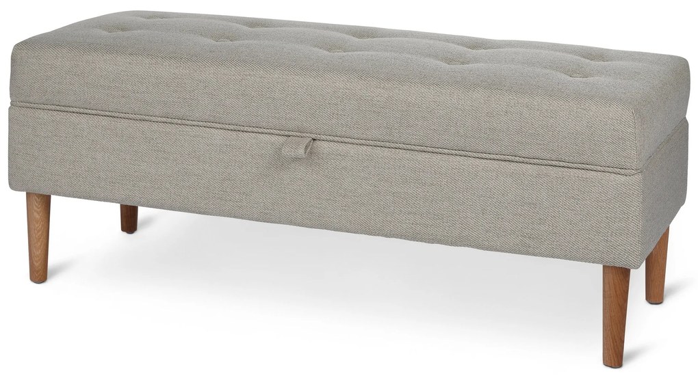 Čalúnená lavica s úložným priestorom