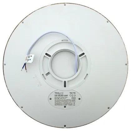 LED stropné svietidlo LED/24W/230V 3000/4000/6500K pr. 30 cm hnedé