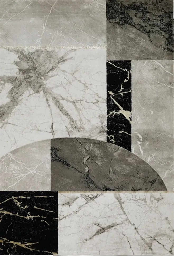 BE Koberec Gloria 3672 GOLD – žltý obdĺžnikový Rozmer: 60x100 cm