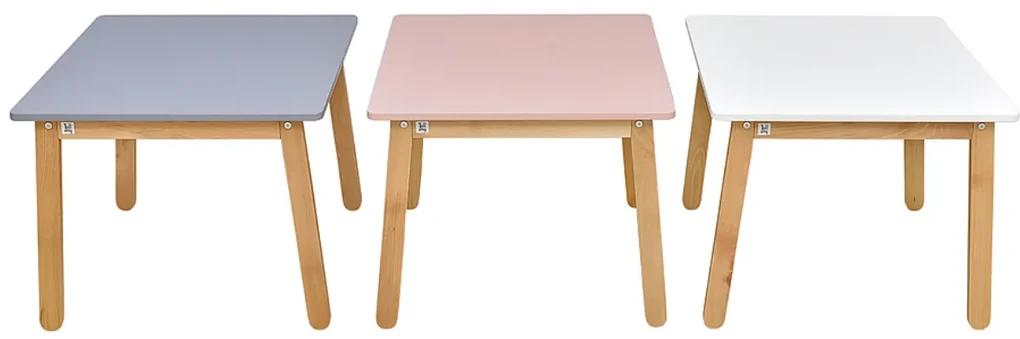 PROXIMA.store - Detský stolík WOODY - ružový
