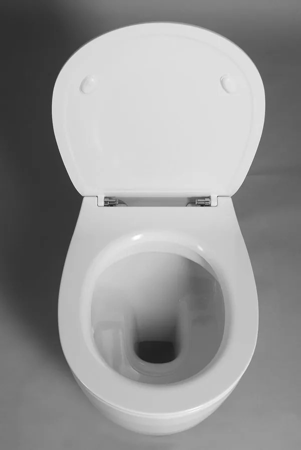 Isvea Isvea, KAIRO WC sedátko SLIM, Soft Close, Easy Take, biela, 40D10200I