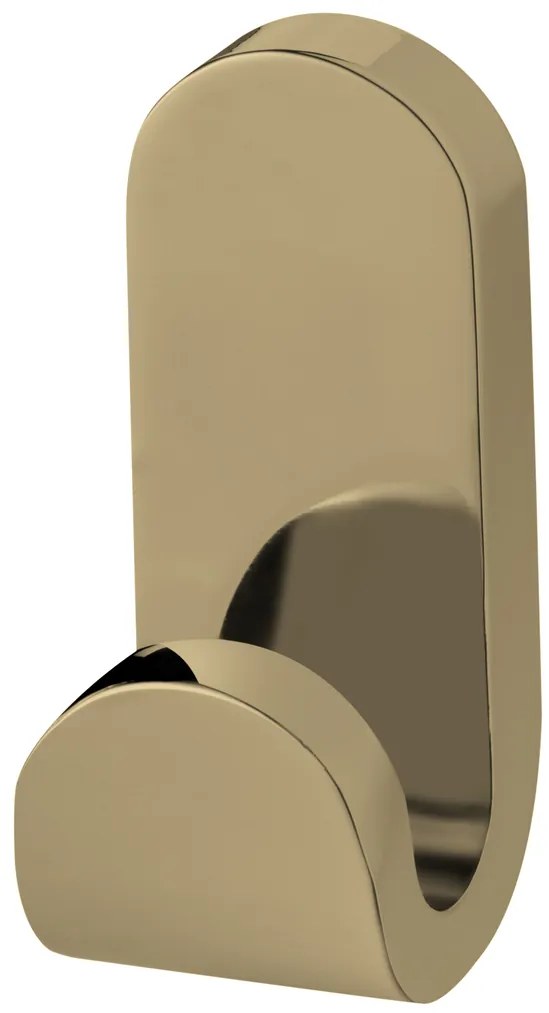 BISK Erga Nature Gold, 1-háčik na uteráky, zlatá lesklá, ERG-07949