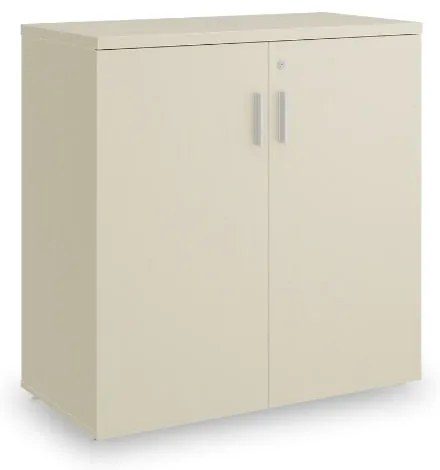 Nízka skriňa SimpleOffice 80 x 40 x 80 cm, breza