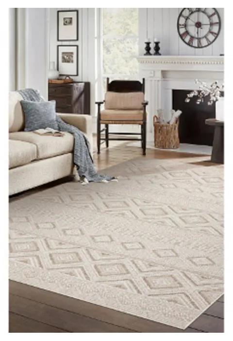 Kusový koberec Leput béžový 160x220cm