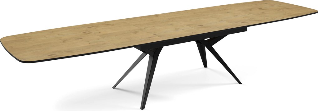 Hranatý rozkladací stôl NIKO 180 cm