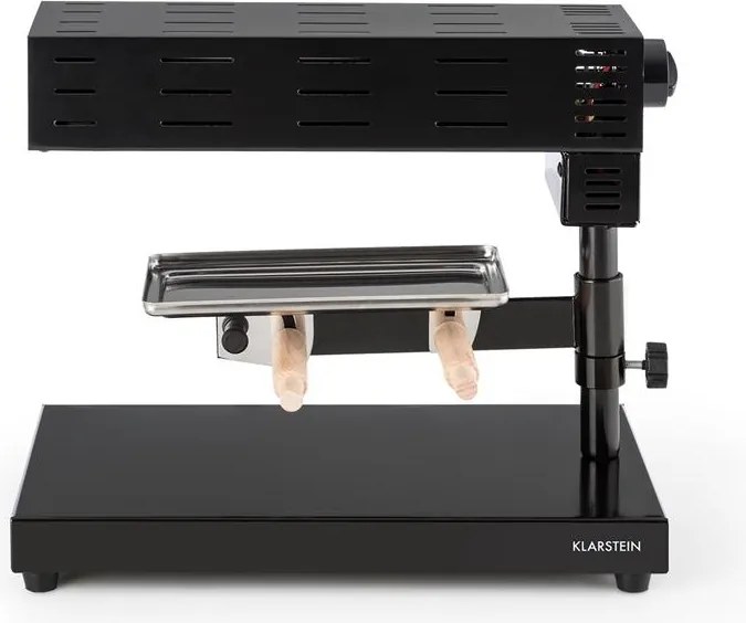 Klarstein Appenzell 2G, raclette gril, 600 W, tradičný, čierny