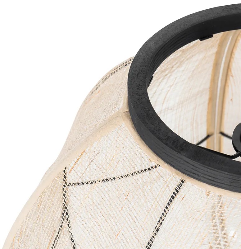 Orientálne závesné svietidlo hnedé 46 cm - Rob